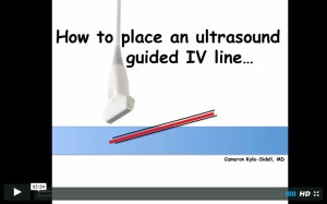IV ultrasound
